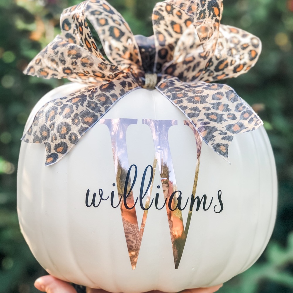 customized large plastic pumpkins